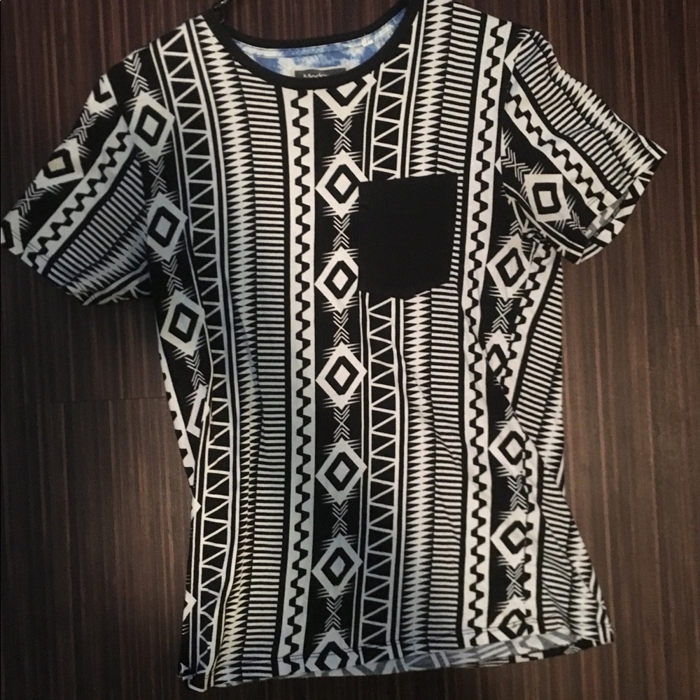 Patterned Modern Amusement shirt